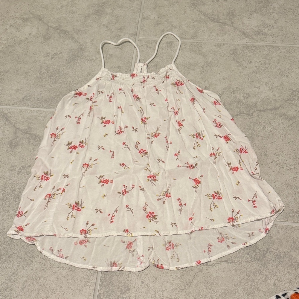 Floral Spaghetti Strap Top